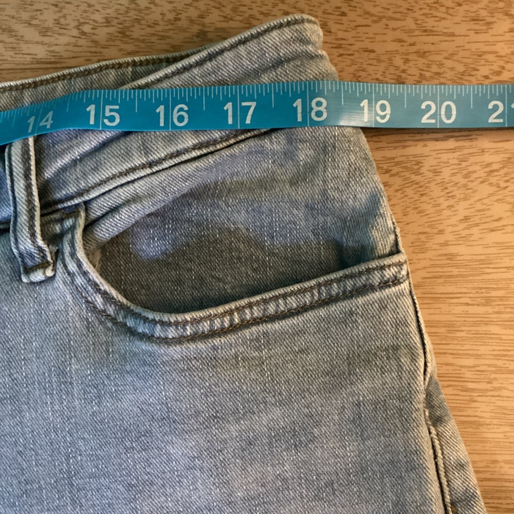 Lee Light Wash Denim Capris Size 18 - Picture 11 of 15